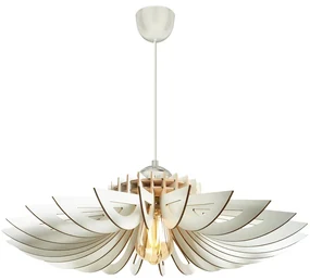 Závesný lustr Daisy 160-T, biela