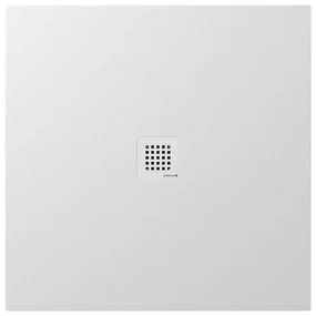 Polysan Polysan, TRENECA sprchová vanička z liateho mramoru s možnosťou úpravy rozmeru 90x90cm, biela matná, 84300.11