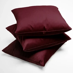 Biante Zamatová obliečka na vankúš Velvet Prémium SVP-010 Tmavo vínová 70 x 90 cm