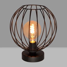 Stolná lampa MERCURE 1xE27/15W/230V čierna