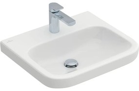 VILLEROY &amp; BOCH Architectura závesné umývadlo s otvorom, bez prepadu, 550 x 470 mm, biela alpská, 41885601