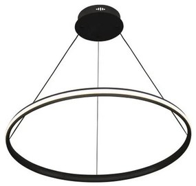LED Stmievateľný luster na lanku LED/55W/230V 3000-6500K pr. 60 cm + diaľkové ovládanie