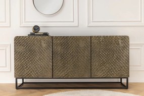 Dizajnová komoda Pallaton 160 cm hnedé mango