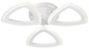 Prisadený luster 3xLED/16W/230V biela