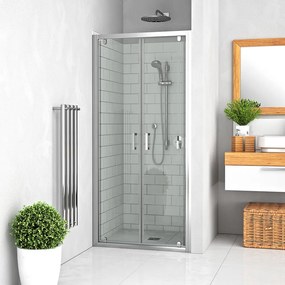 Roth Dvojkrídlové sprchové dvere LLDO2 pre inštaláciu do niky - bez vaničky ROTH-Variant: šírka: 70 cm - (LLDO2 700 - 552-7000000-00-02), ROTH-Profil…