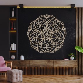 SENTOP | Drevená nástenná mandala – Elegantná dekorácia z dreva | SENTOP HDF0250