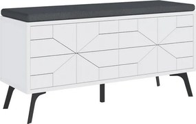 Skrinka na topánky Dune White