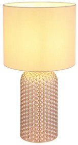 Globo 21735CH - Stolná lampa SOFIA 1xE27/60W/230V béžová