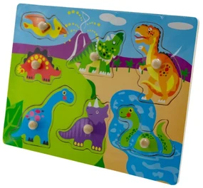 Vkladacie Puzzle Dinosaury