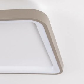 BRILAGI - LED stmievateľné stropné svietidlo FALCON SLIM LED/50W/230V biela/béžová + diaľkové ovládanie