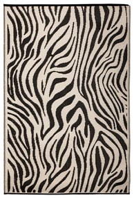 Koberec Zebra, 150x242,5 cm, biela/čierna