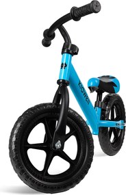 Balančný bicykel Kidwell REBEL Blue pre deti 3–4 roky, modrý 12" EVA kolesá