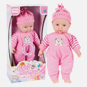 Bábika bábätko v ružovom sete