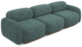 Tyrkysovomodrá pohovka 270 cm Ailani – Makamii