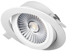 LED Podhľadové svietidlo LED/18W/230V 4000K pr. 11,5 cm biela