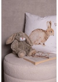 Obliečka na vankúš s motívom zajačika a srdiečok Bunnies in Love - 45*45 cm