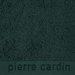 BAVLNENÝ UTERÁK PIERRE CARDIN EVI SADA 3KS 30X50 CM, 50X90 CM, 70X140 CM TMAVOZELENÁ