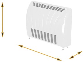 Odvlhčovač s Plastovým Krytom Microwell DRY 800 Wave 90m²