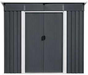 Záhradný domček BestBerg ZDSL-6A / 6,6 m² / 238 x 279 x 203 cm / sivá