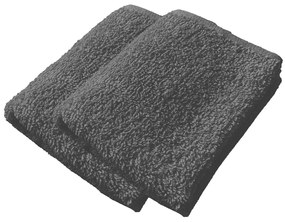 2x froté uterák Homa RIAN DARK GREY 30x50 cm