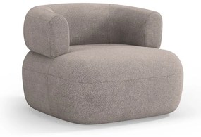 Béžové kreslo z textílie buklé Jenny – Micadoni Home