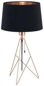 Eglo 39178 - Stolná lampa CAMPORALE 1xE27/60W/230V