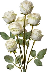 Ružová umelá vetvička ruža Rose pink - 8*8*55 cm
