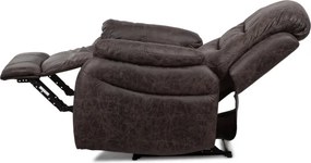 Polohovacie kreslo hnedé TV-4086 BR