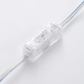 Brilliant - Stolná lampa CLARIE 1xE14/40W/230V matný chróm/biela