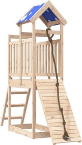 vidaXL Vonkajšia súprava na hranie masívna borovica