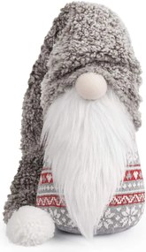 Tutumi Tutumi, vianočný trpaslík 72cm YX044, šedá, CHR-09636