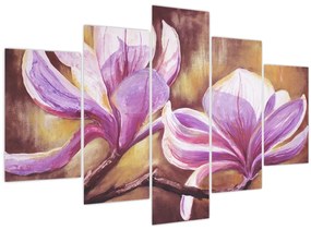Obraz - Kvety magnólie (150x105 cm)