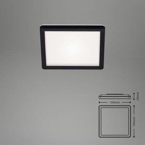 Briloner 7153-415 - LED Stropné svietidlo SLIM LED/12W/230V 19x19 cm