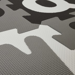 Bieco - Penová hracia podložka s abecedou - puzzle black & white - 26 ks