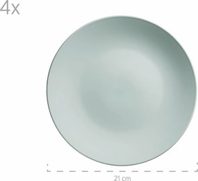 Mäser Jedálenská súprava riadu 16 ks PASTEL SELECTION – mentolová