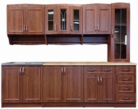 Kuchynská linka Olek Merkury orech