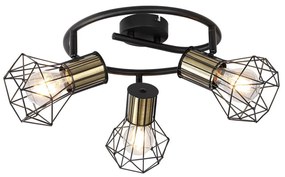 Globo 54017-3M - Bodové svietidlo PRISKA 3xE27/40W/230V