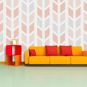 Sablio Tapeta Svetlé kosodĺžniky: 125x75 cm
