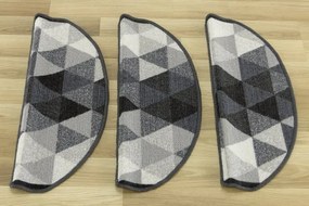 Nášľap na schody Nolan 19 trojuholníky sivý