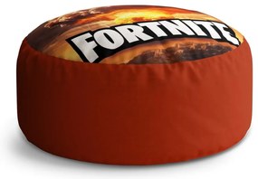 Taburet Circle Fortnite explózia, oranžová