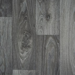Beauflor, PVC podlaha - lino Blacktex Fumed Oak 966M, na mieru, šíře 3m,4m, šedá, filc, chodba / predsieň