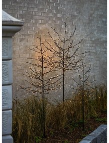 Tmavohnedá exteriérová svetelná dekorácia ø 40 cm Noah – Sirius