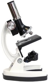 LEAN TOYS Mikroskop v kufri, 28 prvkov