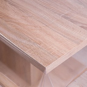 Priehľadný PVC obrus hladký bez vzoru tl. 0,10 mm PV-043 - metráž š. 140 cm
