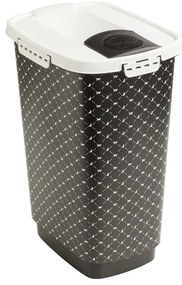 Čierny box na granule 25 l Cody - Rotho