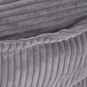 Kreslo medvedík menčester šedá