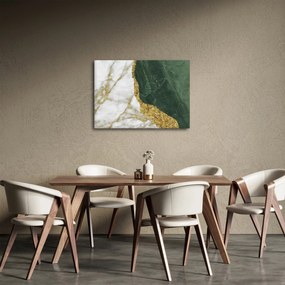 Obraz - Zelený mramor N⁰3 (70x50 cm)