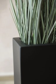 Kvetináč ELEMENTO SLIM, sklolaminát, šírka 90 cm, antracit