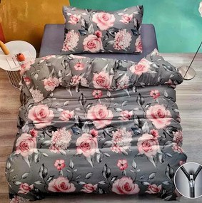 Obliečky Ružičky Bavlna 70x90 140x200 cm