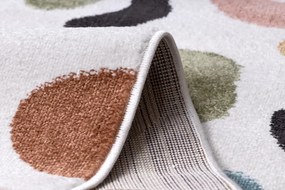 Dywany Łuszczów, Detský kusový koberec Fun Spots cream, 200x290, viacfarebná, detská izba